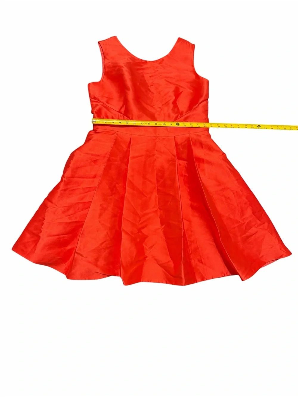 Kate Spade Sleeveless Coral-Red Fit & Flare Mini Dress,NWT,SZ14